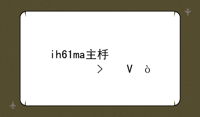 ih61ma主板详细参数？