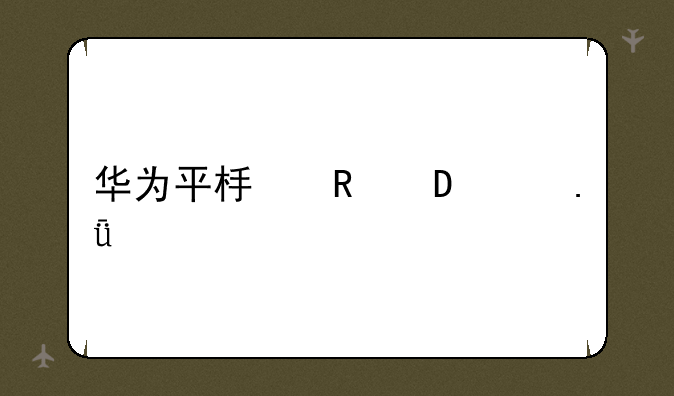 华为平板电脑7.9英寸