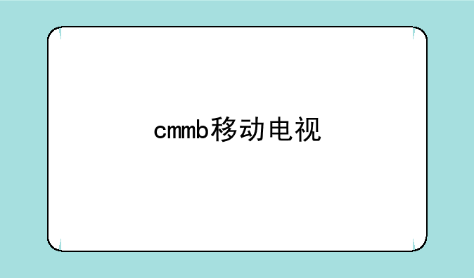 cmmb移动电视