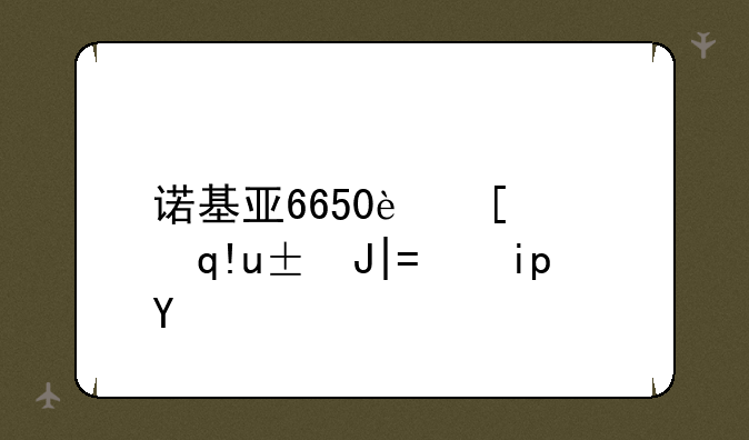 诺基亚6650软件-诺基亚e66手机软件