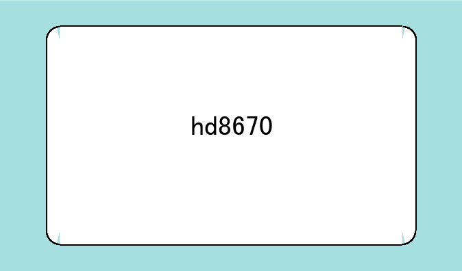 hd8670
